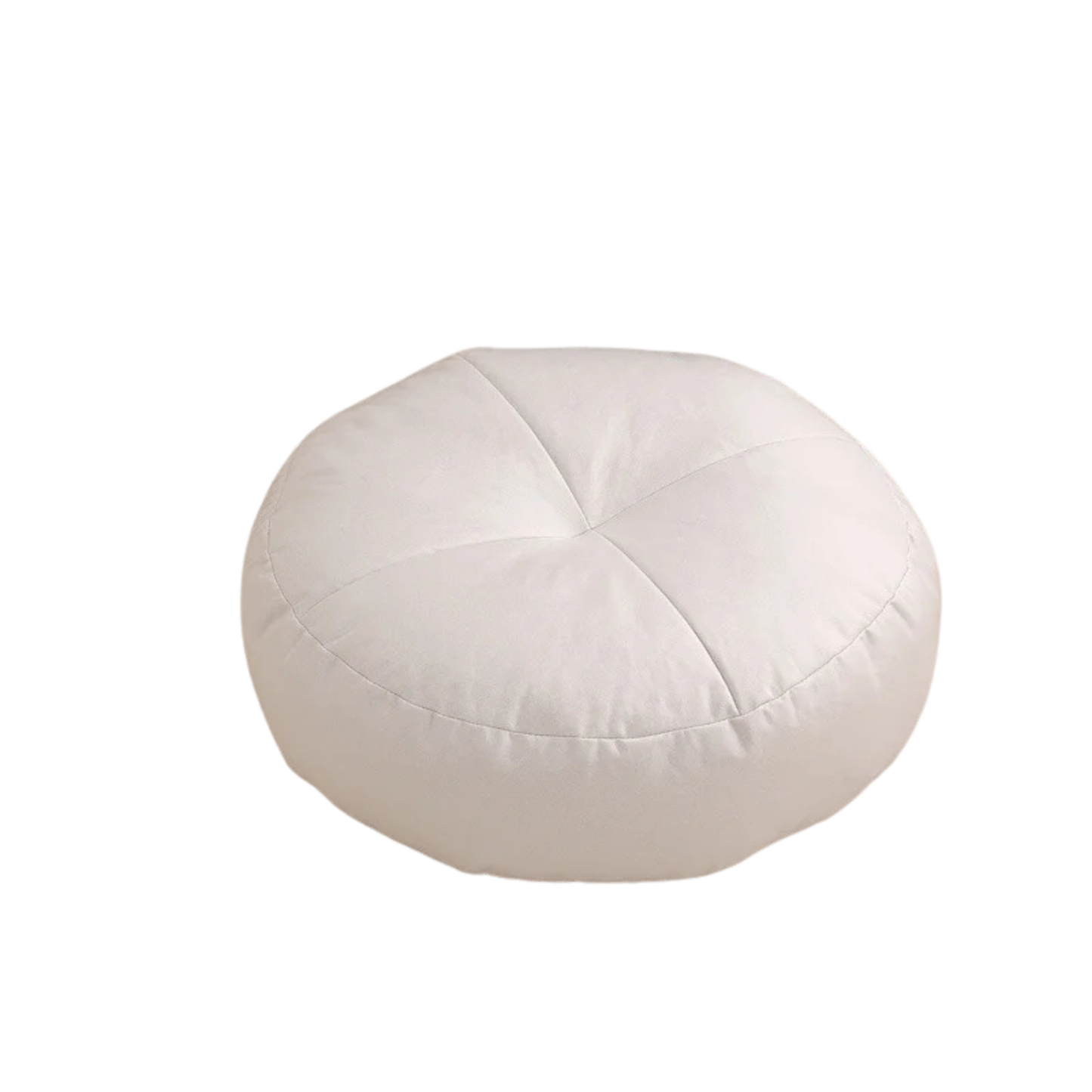 Round Leather Floor Sitting Cushion