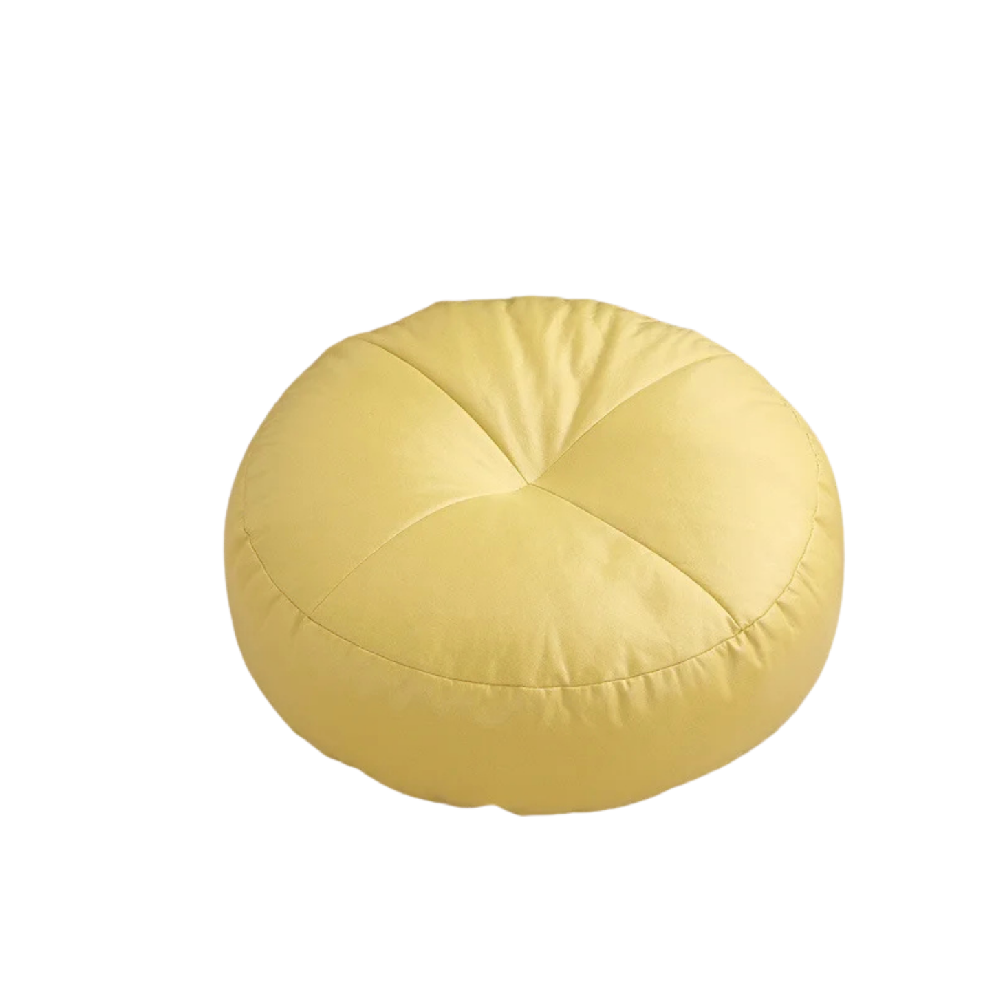 Round Leather Floor Sitting Cushion