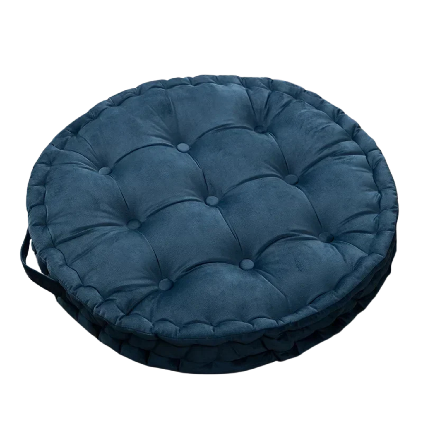 Nordic Velvet Round Floor Cushion – Thick Meditation & Sofa Seat Pad