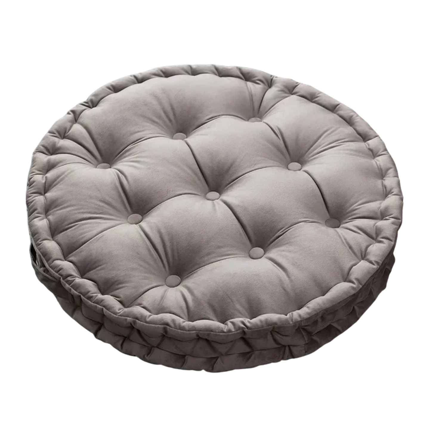 Nordic Velvet Round Floor Cushion – Thick Meditation & Sofa Seat Pad