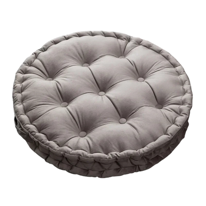 Nordic Velvet Round Floor Cushion – Thick Meditation & Sofa Seat Pad