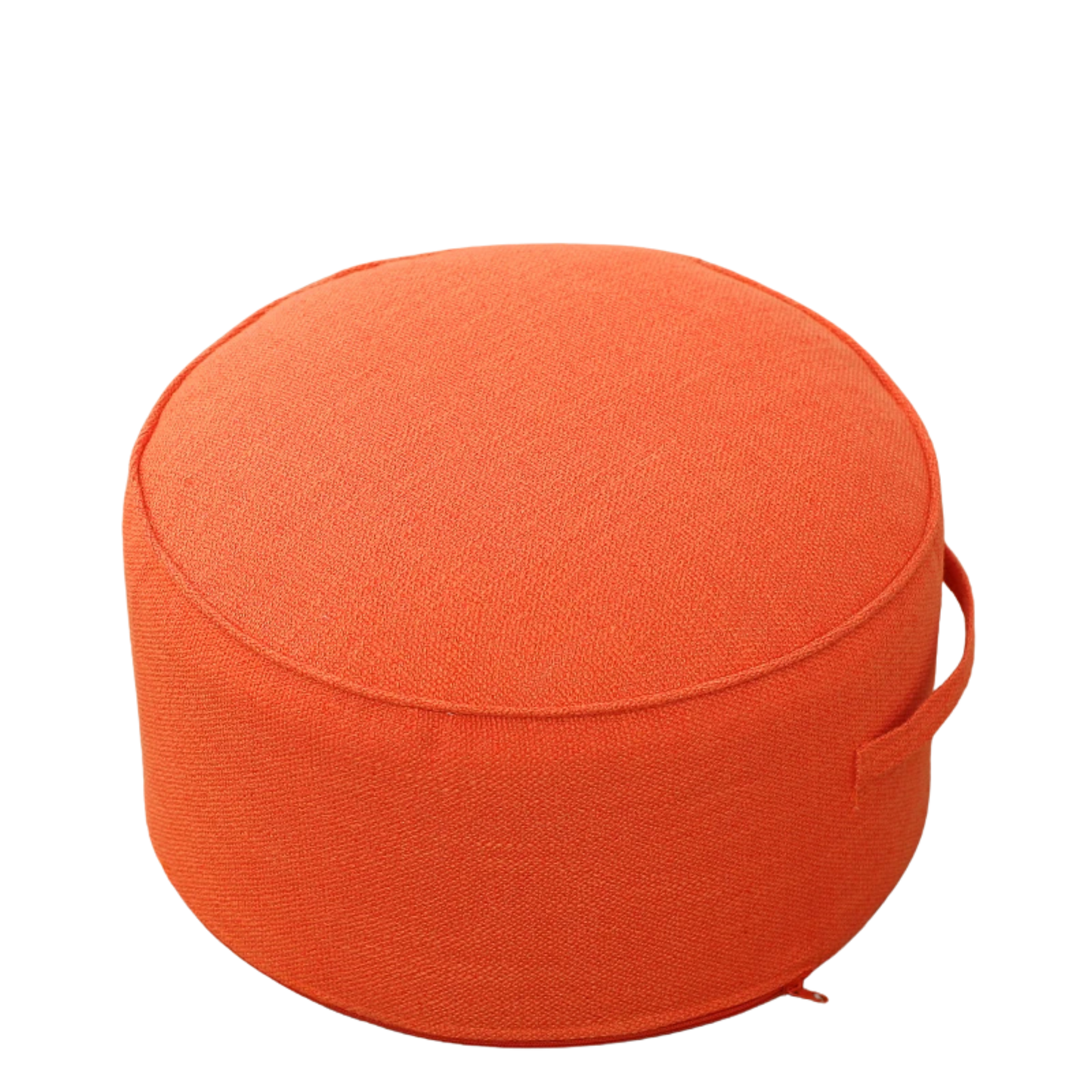 Round Linen Floor Cushion